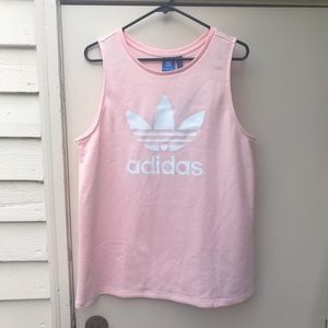 💕Pink Adidas Tank Top💕